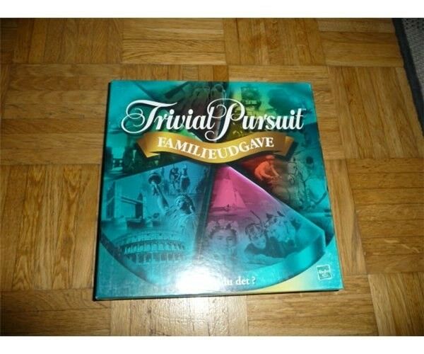 Trivial pursuit familie udgave, brætspil