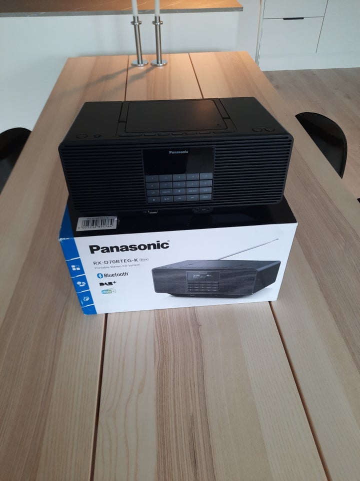 DAB-radio, Panasonic, RX-D70BT