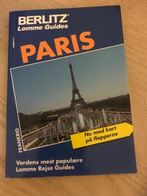 Paris, Berlitz Lomme Guides , Emne: - Dba.dk - Køb Og Salg Af Nyt Og Brugt