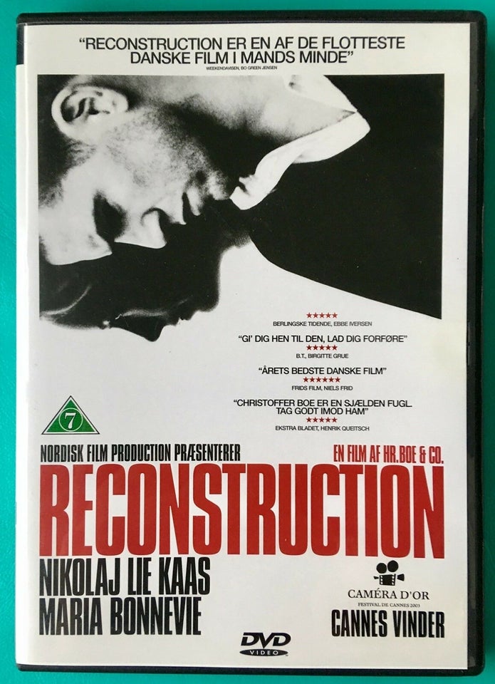 Reconstruction, instruktør Christoffer Boe, DVD
