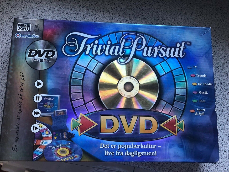 Trivial Pursuit m/DVD, quizspil