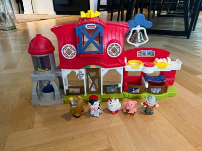 Fisher-Price klassikere, Bondegård, 2 år, Super fin transportabel bondegård med figure og lyd. Fejle