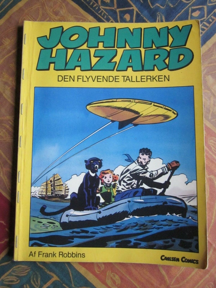 Johnny Hazard 3: Den flyvende tallerken, Frank Robbins,