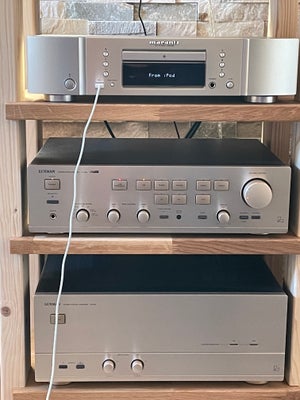 Forstærkersæt, Luxman, M383+C383, 200 W, Perfekt, Forstærker sæt i perfekt stand.Effekt forstærker M