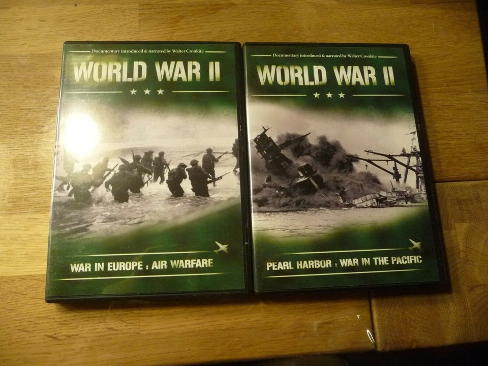 World War ll, instruktør Walter Cronkite, DVD