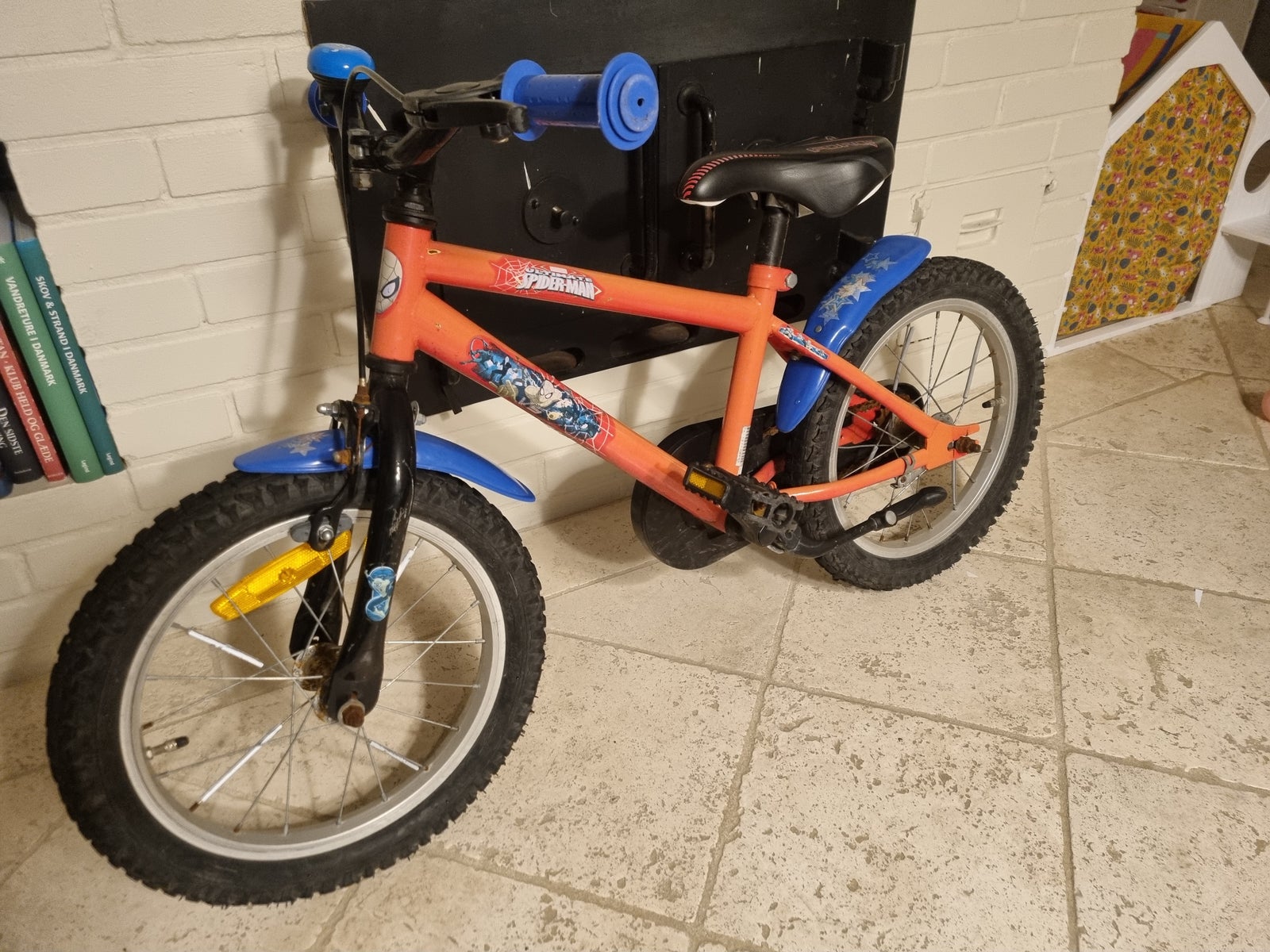 Drengecykel, mountainbike, 16 tommer hjul