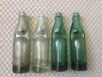 Cobb flasker, Glas, 1900 år gl.