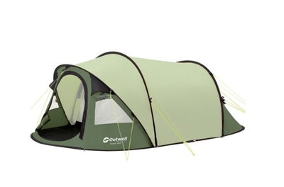 Outwell Fusion 400 pop up telt 4 pers., Outwell Fusion 400. 
4 personers pop up telt.
Vandsøjle tryk