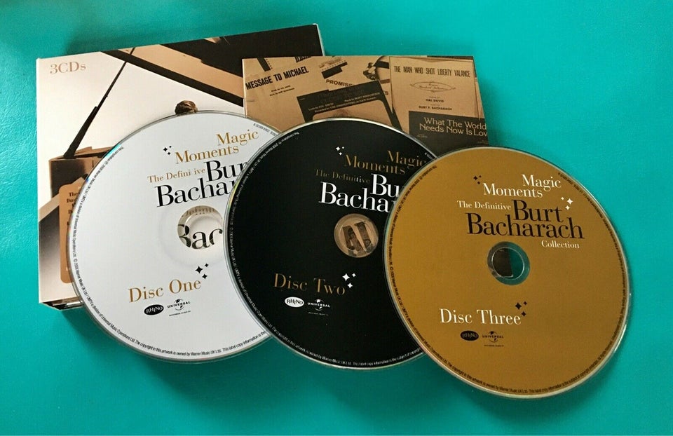 Burt Bacharach (3CD): Magic Moments- definitive Burt