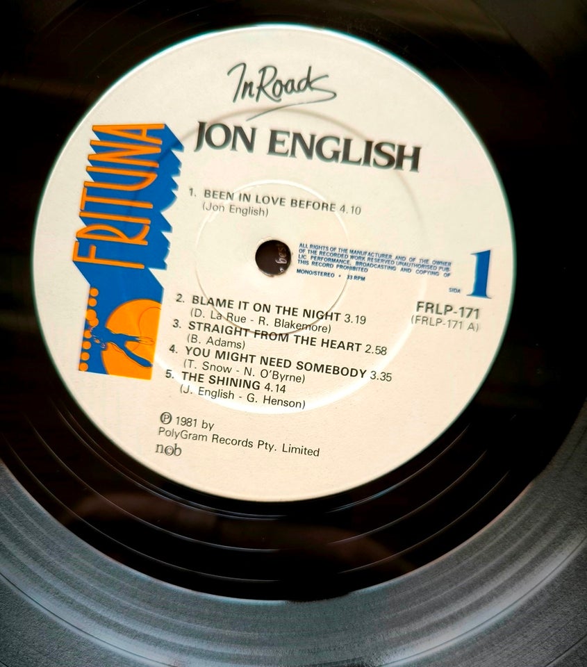 LP, Jon English