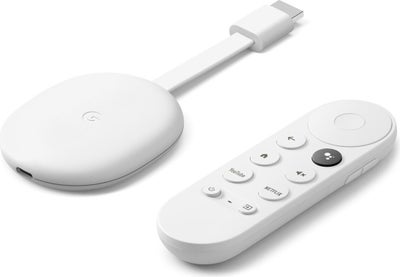 Google Chromecast 4k, Google, Perfekt, Sælger denne Sprit nye Chromecast Google Tv 4K med fjernbetje