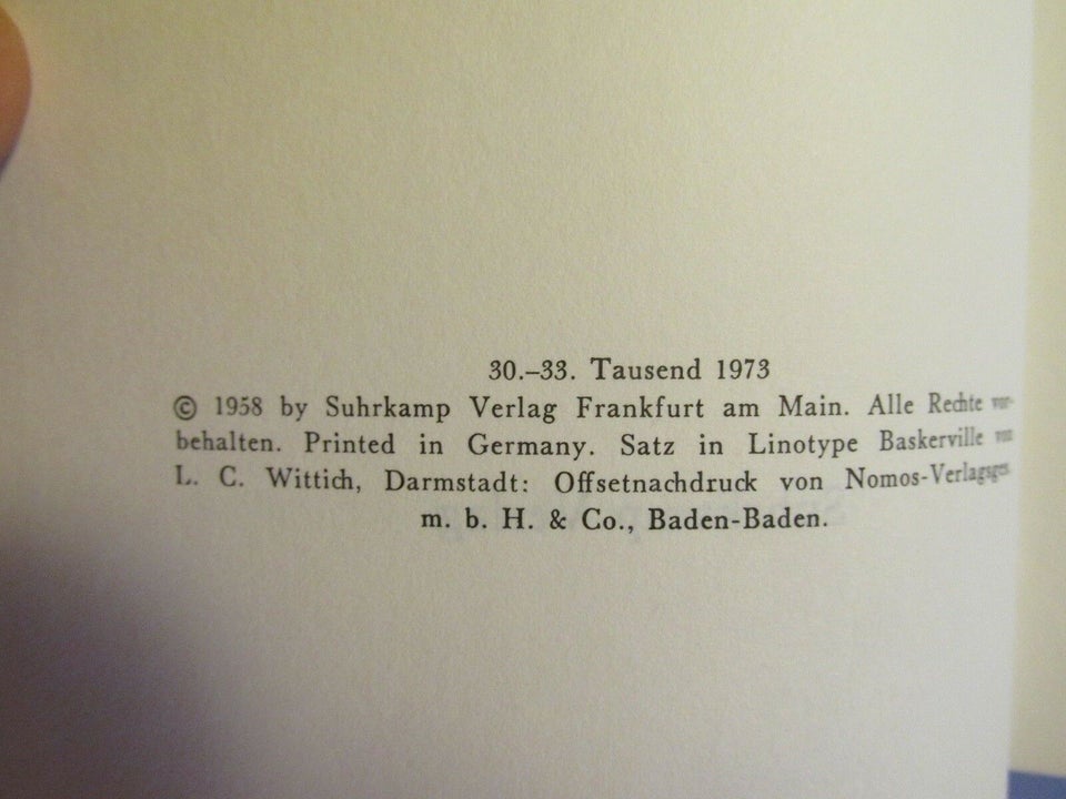 Noten zur Literatur 1, Theodor W. Adorno, emne: anden kategori –  –  Køb og Salg af Nyt og Brugt