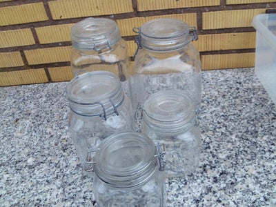 Glas, Sylteglas, 5 forskellige henkognings/ sylteglas