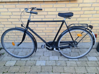 Herrecykel,  andet mærke, 59 cm stel, Gammel retro cykel med 3 indvendige gear. Ny kæde, ny wirelås 