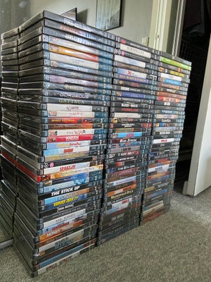 DVD, andet, 220 nye dvd film. 