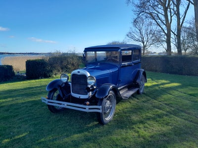 Ford A, 2,0, Benzin, 1928, blå, 2-dørs, Unik Ford A fra 1928.
skal ses!
indregistrer. i 1928
starter