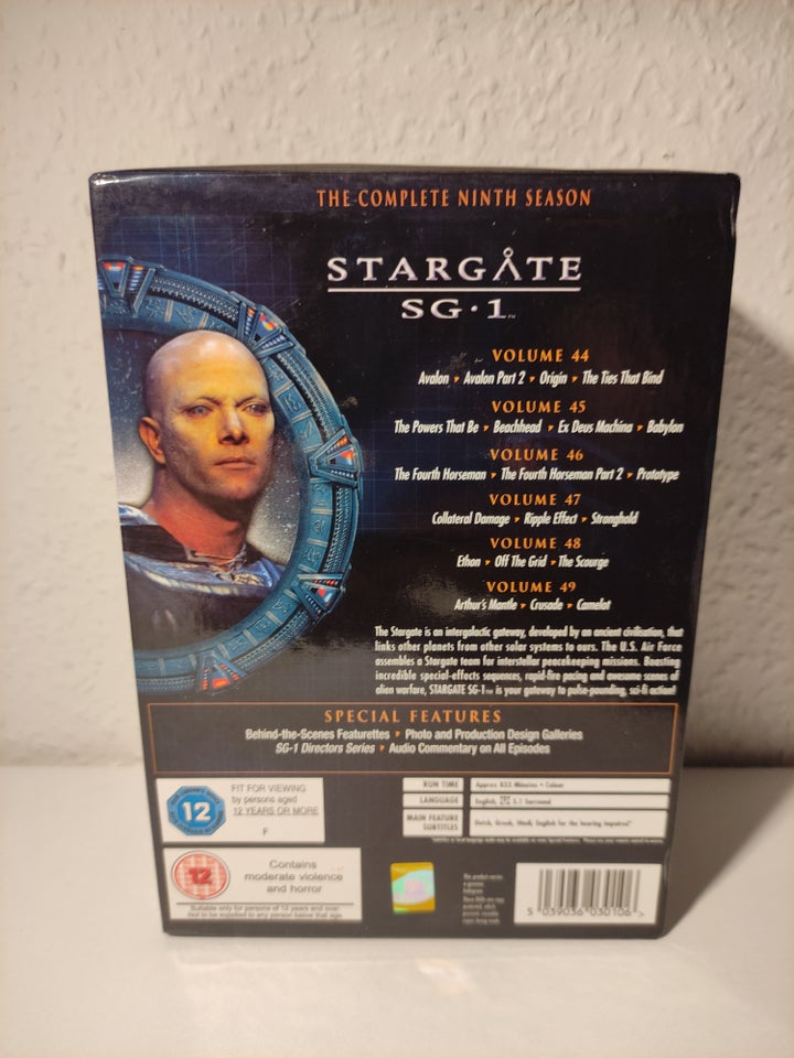 STAR GATE - SEASON 9, DVD, science fiction