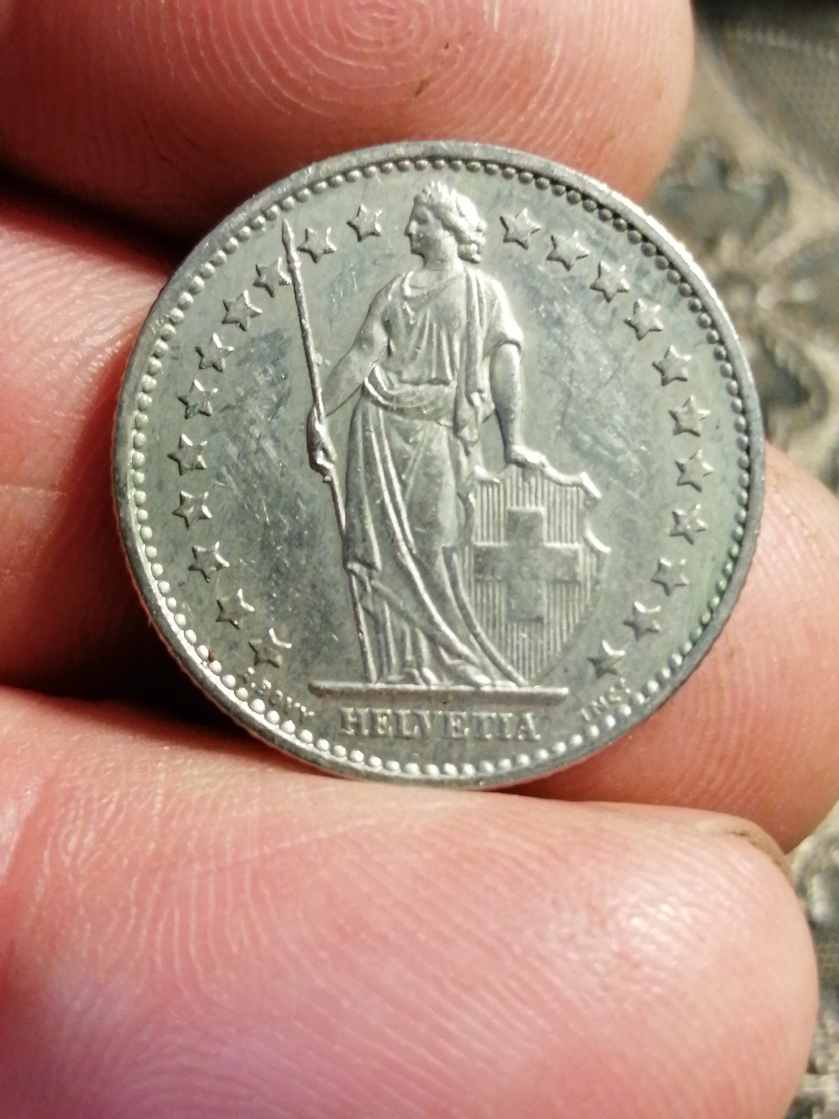 Vesteuropa, mønter, 1 Fr