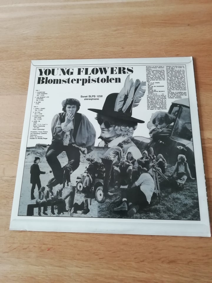 LP, YOUNG FLOWERS, BLOMSTERPISTOLEN
