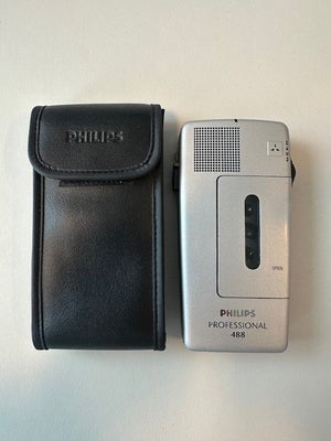 Diktafon, Philips, Philips LFH0488 , Perfekt, Diktafon - bånd

Philips LFH0488

Professionel dikteri