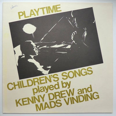 LP, KENNY DREW AND MADS VINDING, PLAYTIME, Jazz, KENNY DREW AND MADS VINDING - PLAYTIME

Metronome –