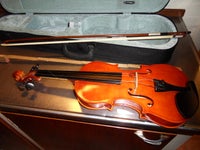 Violin i violinkasse, Carmen 55 cm lang