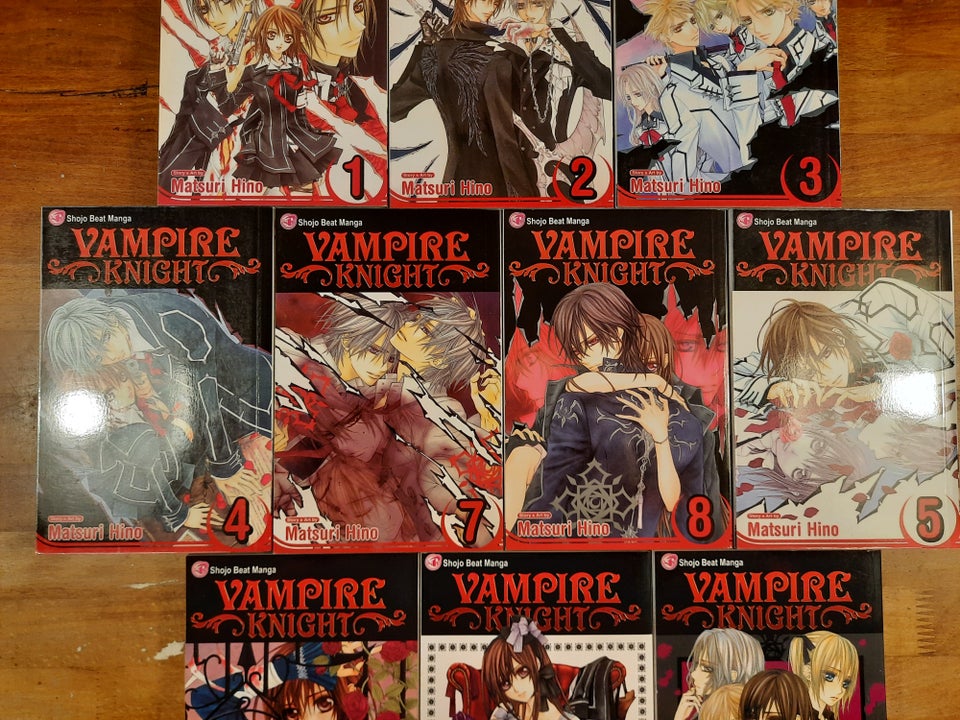 Vampire Knight 1-10 (Amerikanske), Matsuri Hino,