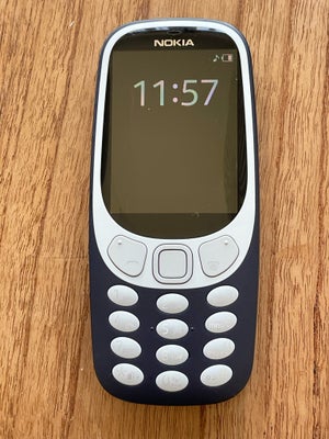 Nokia 3310, Perfekt, Nokia 3310 (den nye model). Stort set ikke brugt. Ladekabel følger som udgangsp