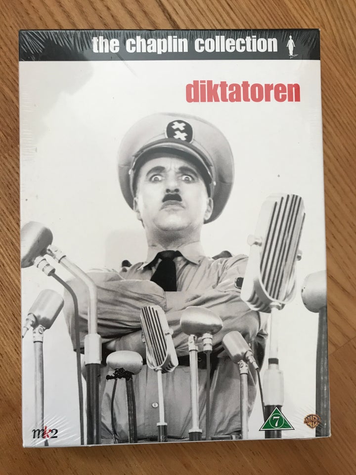 Diktatoren, instruktør Chaplin, DVD