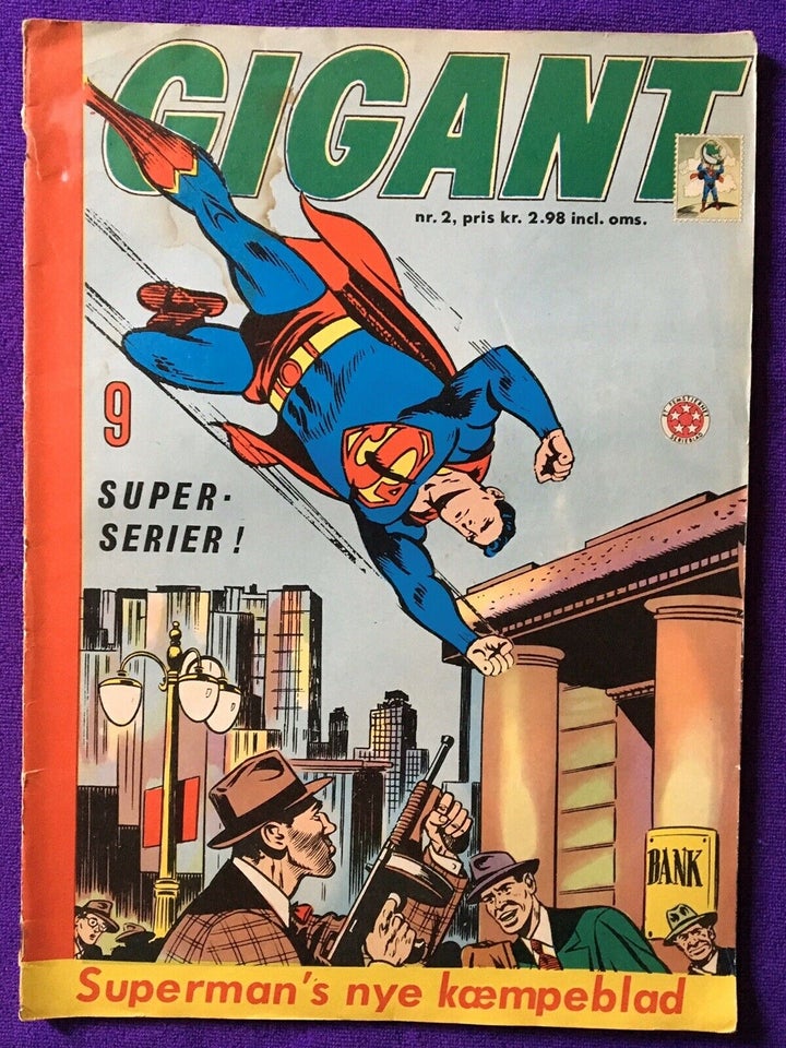 Gigant - Superman nr, 2. 1965, Tegneserie