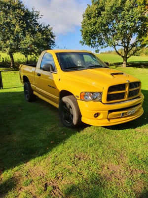 Dodge RAM 1500, 5,7 V8 Hemi aut., Benzin, 4x4, 2006, gul, 4-dørs, 20 alufælge, Dogde Ramm 1500 Rumbl