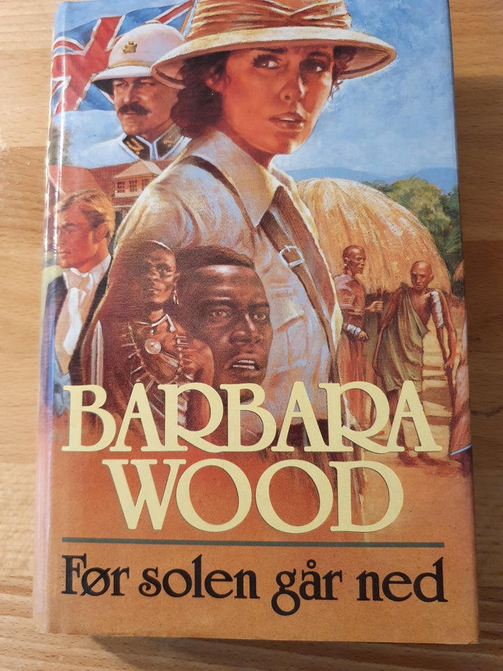 Før solen går ned, Barbara Wood, genre: roman