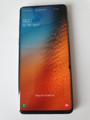 Samsung s10 Galaxy 5G, 128GB , Perfekt, Hej ! Jeg er sælger min Samsung s10 5G 128GB. Den er ca, 3 å