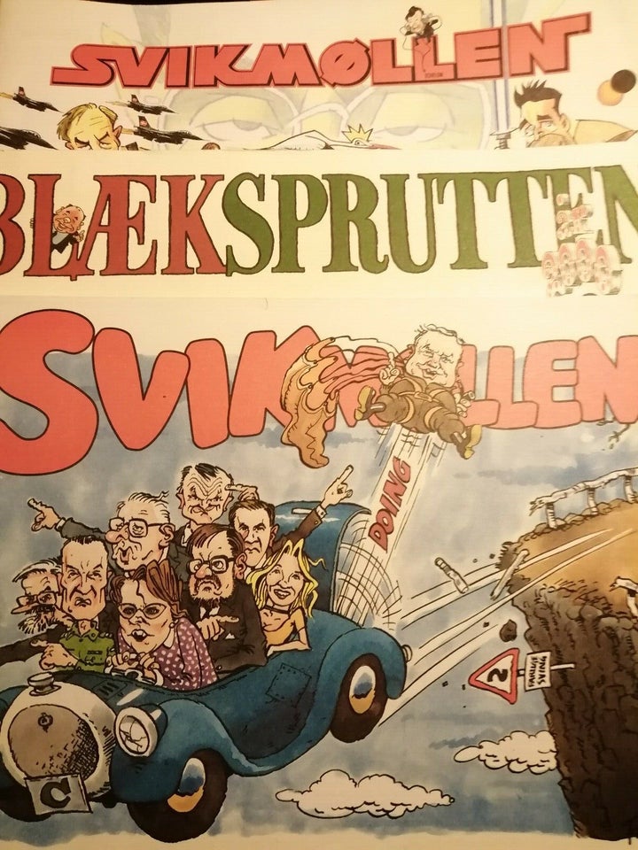 Blæksprutten, Svikmøllen og Hudibras, og andre