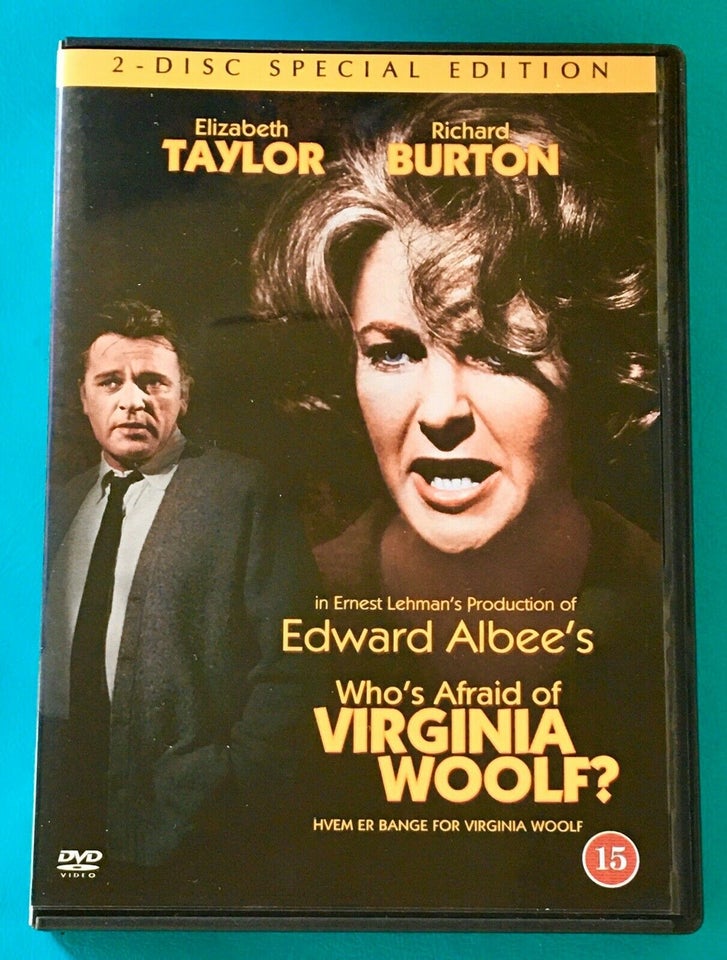 Hvem er bange for Virginia Woolf (2DVD), DVD, drama