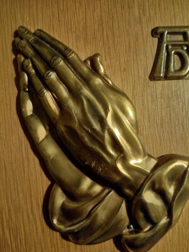 Plakette, Albrecht Dürer, motiv: Bedende hænder