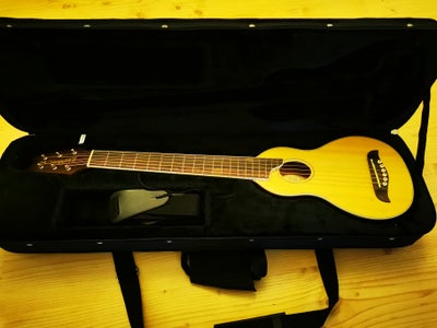 Rejse guitar, Washburn Rover, Incl case. Kan leveres i Århus, Ry, Ebeltoft.