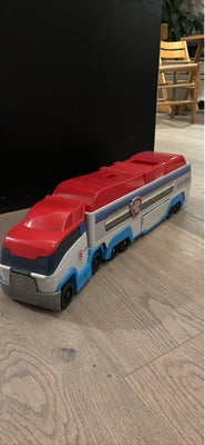 Blandet legetøj, Paw Patrol bus / team transporter, Paw patrol, Mangler bagklappen - ellers er den g