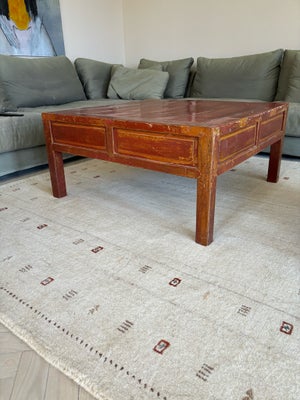 Sofabord, andet materiale, b: 90 l: 90 h: 40, Smukt kinesisk lakbord - købt for 5 år siden for 10.80