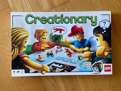 Lego Creationary , Byggespil Lego, andet spil, Pænt som nyt. Alt er der. 
Byg ord med Lego og de and