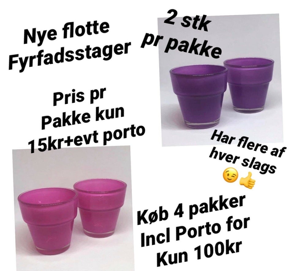 Fyrfadsstager, Nye