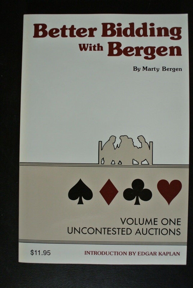 better bidding with bergen - bridge, by marty bergen.