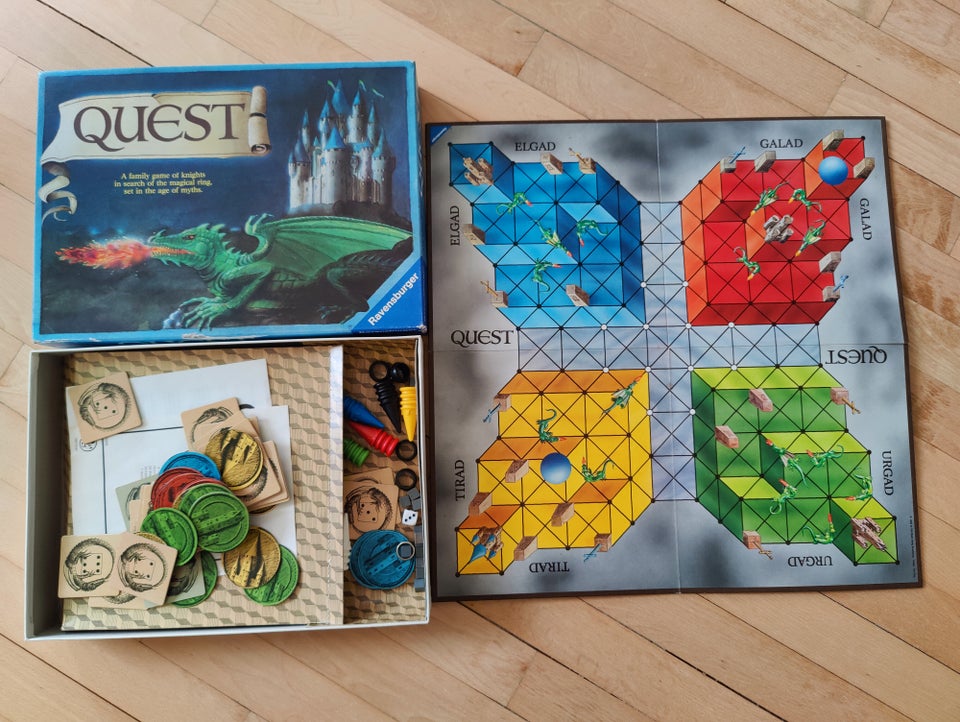 QUEST FRA 1984, strategisk, logisk