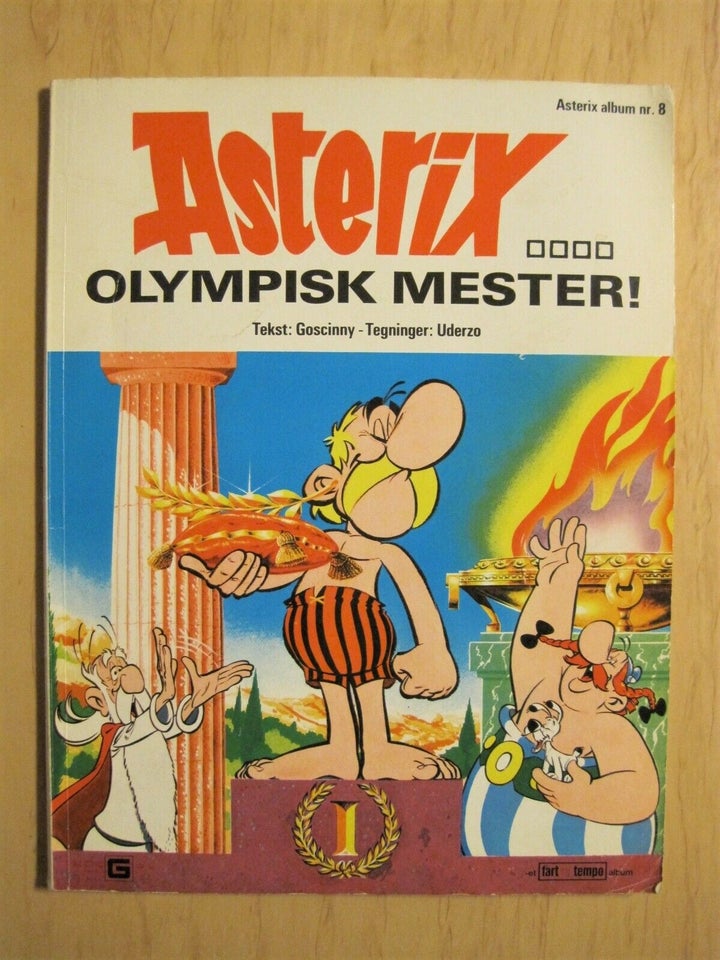 Asterix Nr. 8, Goscinny/Uderzo, Tegneserie