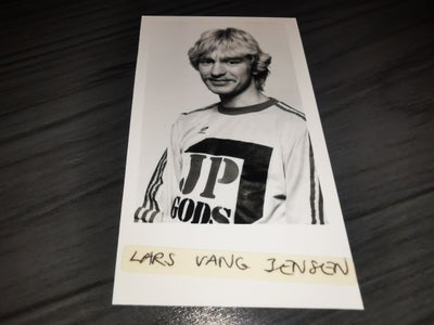 Billeder, Lars Vang Jensen Brøndby IF kort, Utrolig sjældent Brøndby IF 1979 kort som kun blev lavet