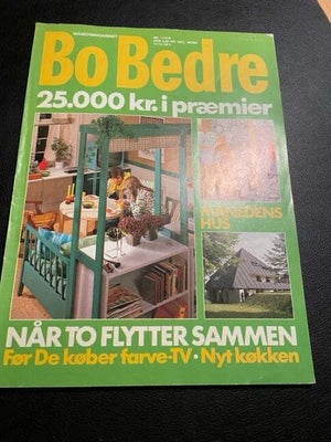 Bo Bedre nr 1. 1976, , Magasin