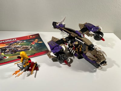 Lego Ninjago, Condrai Copter angreb 70746, Sæt med manual. Perfekt til julegave eller adventskalende