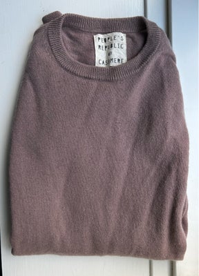 Bluse, Peoples republic of cashmere, str. 36, Mauve, Cashmere, God men brugt, Peoples republic of ca