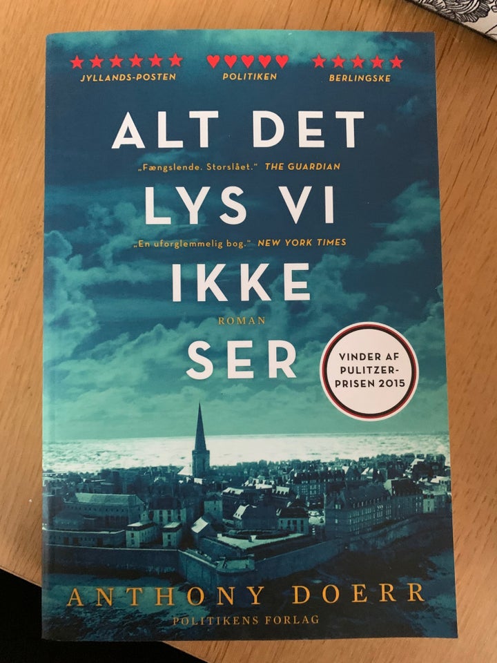 Overgang tøj lyse Alt det lys vi ikke ser, Anthony Doerr, genre: roman – dba.dk – Køb og Salg  af Nyt og Brugt