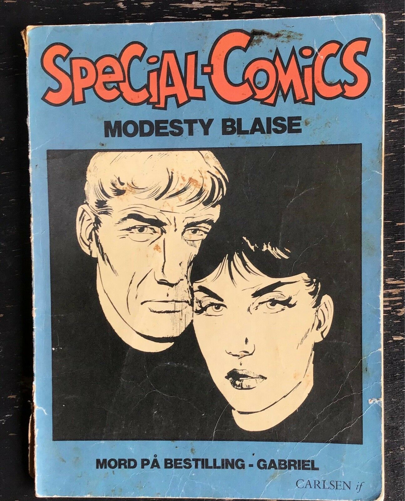 Modesty Blaise lille samling, Tegneserie